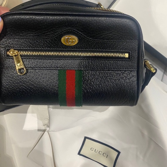 Authentic Gucci Ophidia black mini - Picture 2 of 3